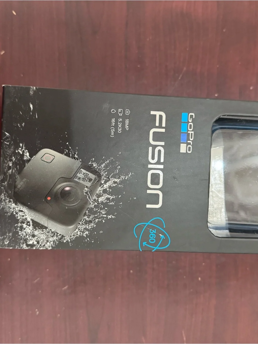 GoPro Fusion camera with accessories- Matte Dark Gray